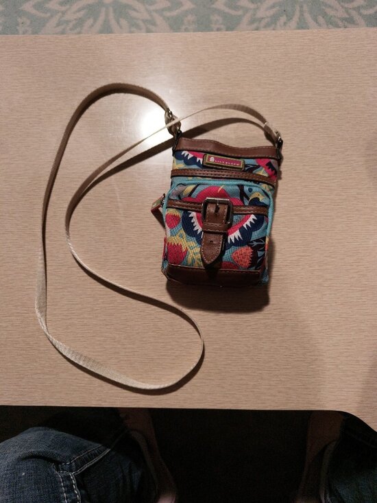 Lily Bloom Handbags - Lily Bloom Women's Crossbody Bag Purse Floral Pattern Just Adorable!